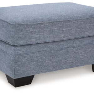 Carissa Manor - Denim - Ottoman
