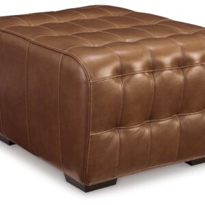 Temmpton - Chocolate - Oversized Accent Ottoman