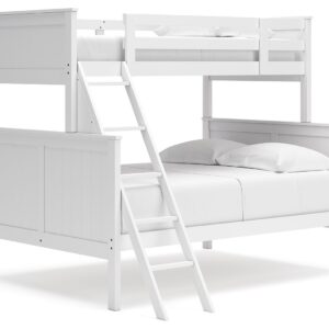 Nextonfort - White - Twin Over Full Bunk Bed