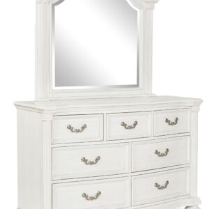 Montelaine - Antique White - Dresser And Mirror