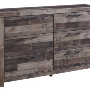 Derekson - Multi Gray - Six Drawer Dresser