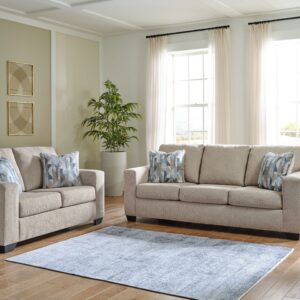 Deltona - Parchment - 2 Pc. - Sofa, Loveseat