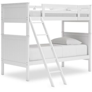 Nextonfort - White - Twin Over Twin Bunk Bed