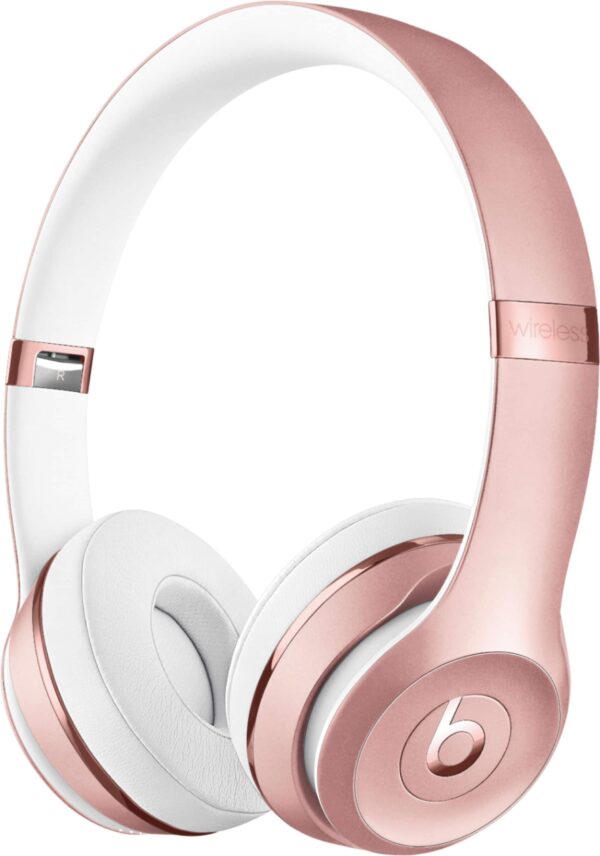 Beats - Solo³ Wireless On-Ear Headphones - Rose Gold