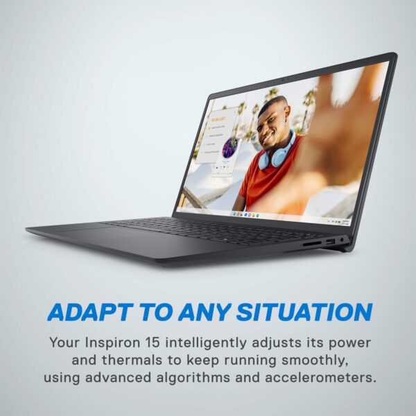 Dell - Inspiron 15.6" Touch Screen Laptop - AMD Ryzen 7 7730U with 16GB Memory - 1TB SSD - Black
