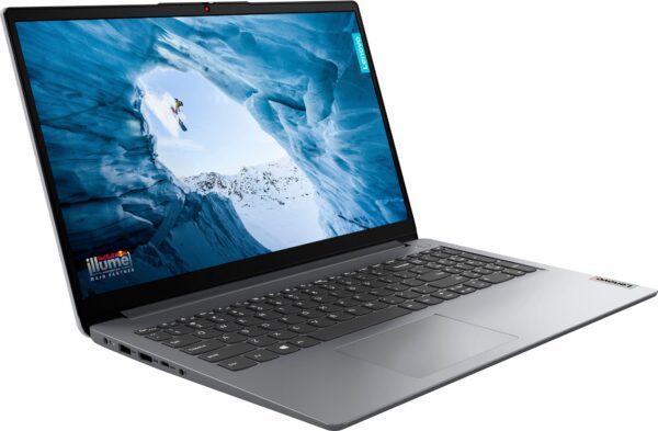 Lenovo - Ideapad 1 15.6" Full HD Touchscreen Laptop - Ryzen 7 5700U with 16GB Memory - AMD Radeon Graphics - 512GB SSD - Cloud Gray