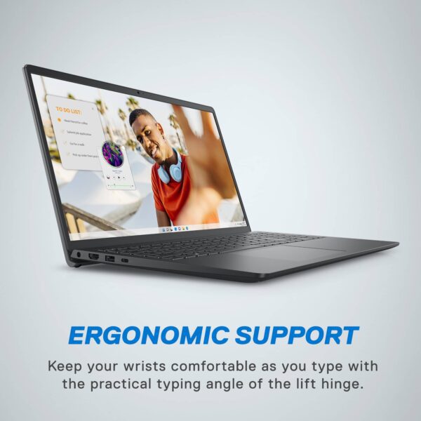 Dell - Inspiron 15.6" Touch Screen Laptop - AMD Ryzen 7 7730U with 16GB Memory - 1TB SSD - Black
