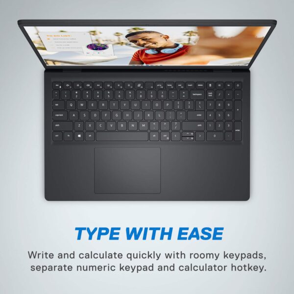 Dell - Inspiron 15.6" Touch Screen Laptop - AMD Ryzen 7 7730U with 16GB Memory - 1TB SSD - Black