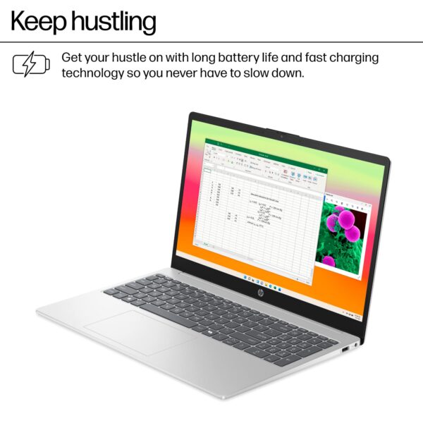HP - 15.6" Touch-Screen Laptop - AMD Ryzen 5 - 16GB Memory - 256GB SSD - Natural Silver