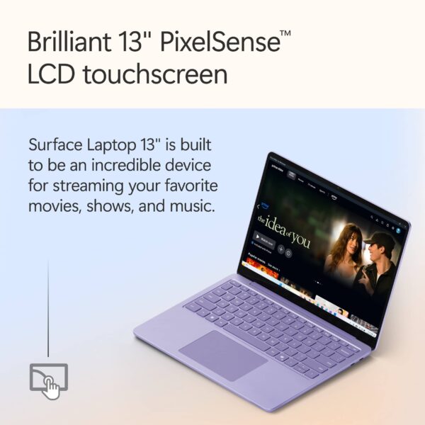 Microsoft - Surface Laptop - Copilot+ PC - 13" Touch-Screen - Snapdragon X Plus - 16GB - 512GB UFS (Latest Model) - Violet