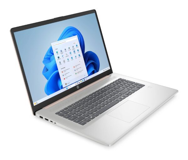 HP - Laptop 17-cn3375nr 17.3" Intel Core i5-1334U 8GB RAM 512GB SSD Win 11 Home Pale Rose Gold
