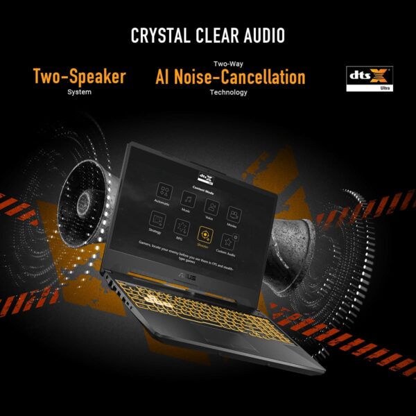ASUS - TUF Gaming A15 15.6" 144Hz FHD Gaming Laptop - AMD Ryzen 5 7535HS with 8GB Memory - NVIDIA GeForce RTX 3050 - 512GB SSD - Graphite Black