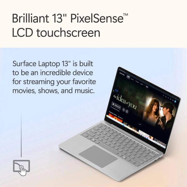 Microsoft - Surface Laptop - Copilot+ PC - 13" Touch-Screen - Snapdragon X Plus - 16GB - 512GB UFS (Latest Model) - Platinum