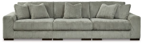 Lindyn - Fog - 3-Piece Sectional Sofa