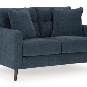 Bixler - Navy - Loveseat