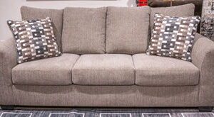 Triston-Peaks - Suede - Sofa