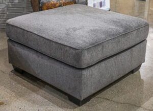 Olten - Graphite - Oversized Accent Ottoman