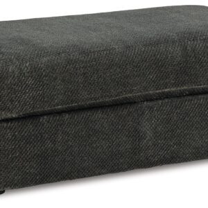 Karinne - Smoke - Oversized Accent Ottoman