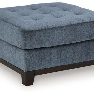 Maxon Place - Navy - Oversized Accent Ottoman
