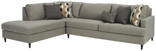 Santasia - Granite - Left Arm Facing Corner Chaise 2 Pc Sectional