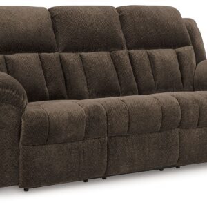 Frohn - Chocolate - Reclining Sofa