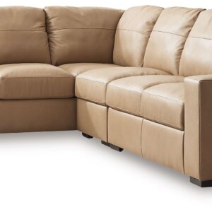 Bandon - Toffee - 3-Piece Sectional With Raf Loveseat