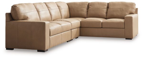 Bandon - Toffee - 3-Piece Sectional With Laf Loveseat