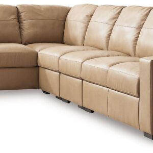 Bandon - Toffee - 4-Piece Sectional With Raf Loveseat