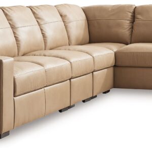Bandon - Toffee - 4-Piece Sectional With Laf Loveseat