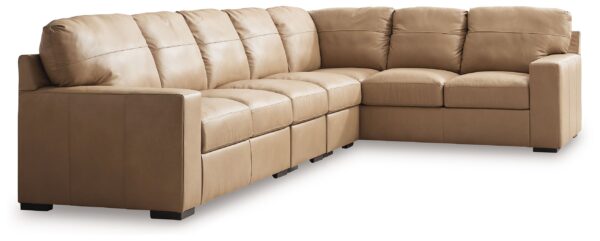 Bandon - Toffee - 4-Piece Sectional With Laf Loveseat