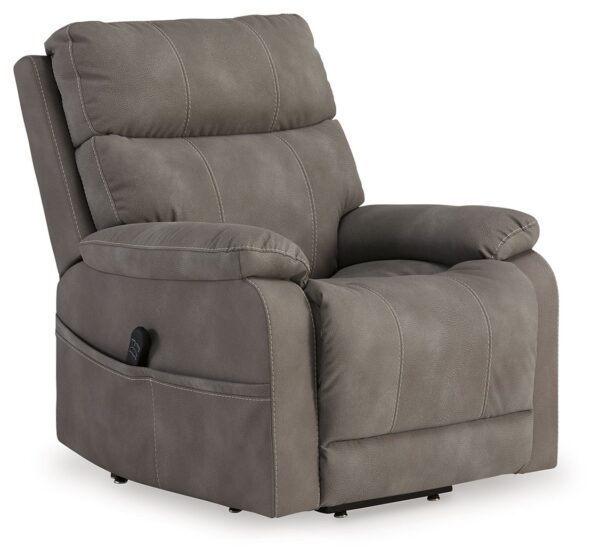 Next-Gen Durapella - Slate - Power Lift Recliner