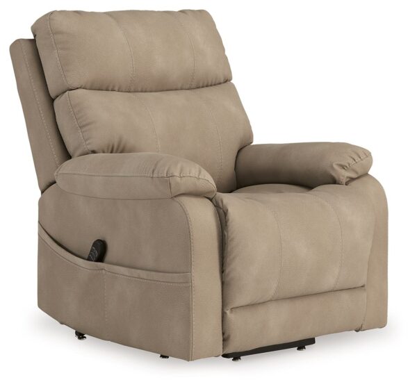 Next-Gen Durapella - Sand - Power Lift Recliner