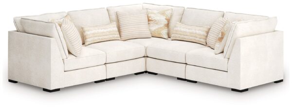 Donelson Creek - Vanilla - 5-Piece Sectional