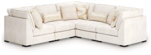 Donelson Creek - Vanilla - 5-Piece Sectional