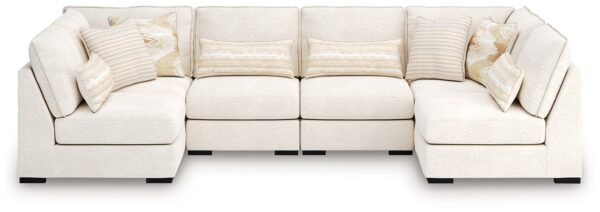 Donelson Creek - Vanilla - 6-Piece Sectional