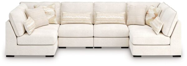 Donelson Creek - Vanilla - 6-Piece Sectional