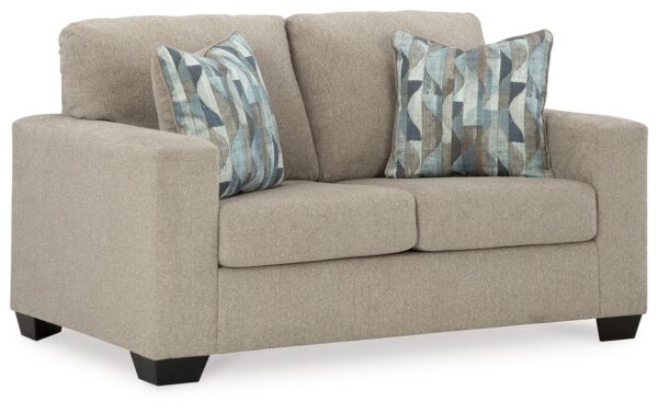 Deltona - Parchment - Loveseat