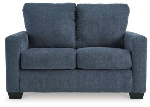 Rannis - Navy - Twin Sofa Sleeper
