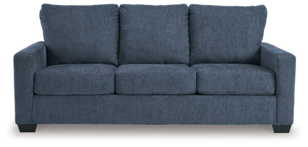 Rannis - Navy - Queen Sofa Sleeper