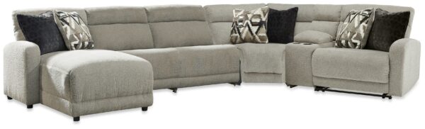 Colleyville - Stone - 6-Piece Power Reclining Sectional With LAF Chaise