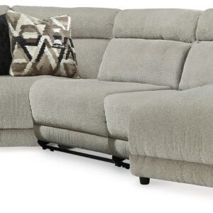 Colleyville - Stone - 5-Piece Power Reclining Sectional With RAF Chaise