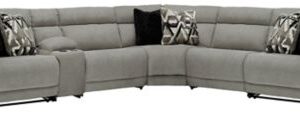 Colleyville - Stone - 6-Piece Power Reclining Sectional