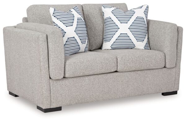 Evansley - Pewter - Loveseat