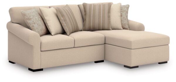 LadyMae - Twill - 2-Piece Sectional With RAF Corner Chaise