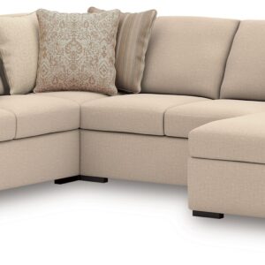 LadyMae - Twill - 4-Piece Sectional With RAF Corner Chaise