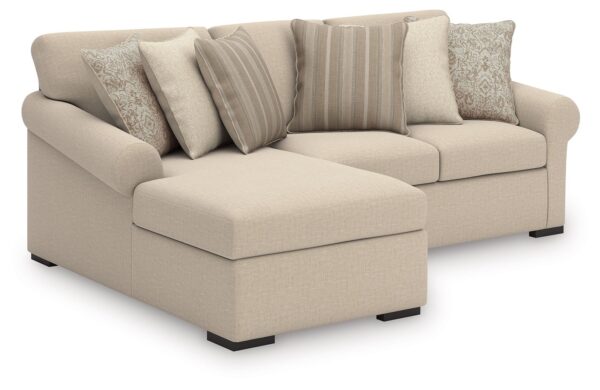 LadyMae - Twill - 2-Piece Sectional With LAF Corner Chaise