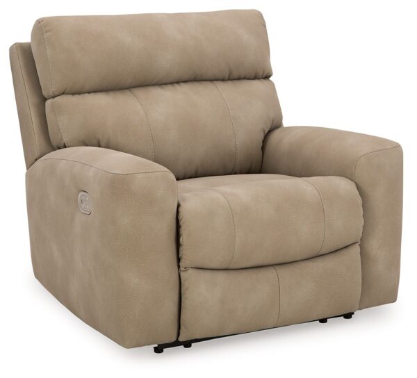 Next-gen Durapella - Sand - Power Recliner With Adj Headrest