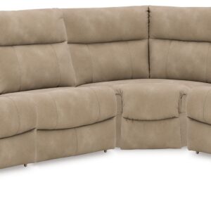 Next-Gen DuraPella - Sand - 6-Piece Power Reclining Sectional