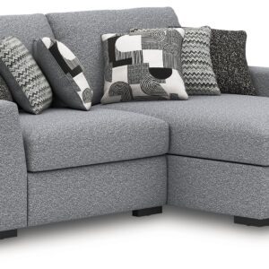 Bealton - Salt and Pepper - 2-Piece Sectional With RAF Corner Chaise