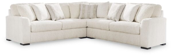 Chessington - Ivory - 3-Piece Sectional